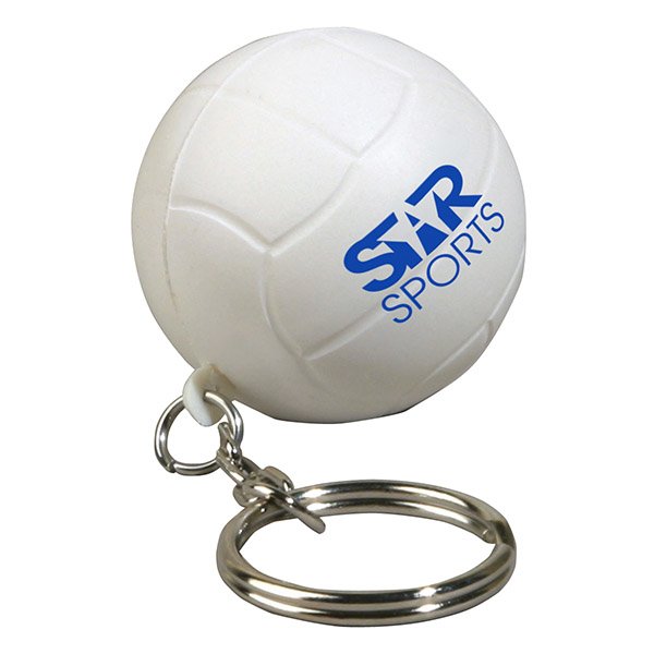 Main Product Image for Stress Reliever Key Chain Volleyball