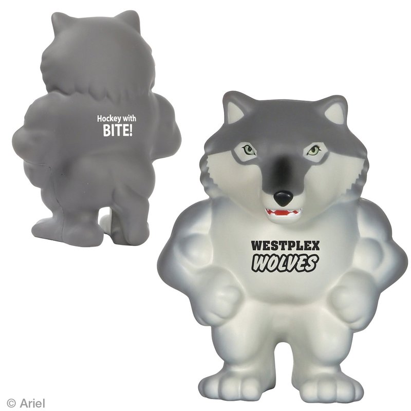 Main Product Image for Stress Reliever Wolf Mascot