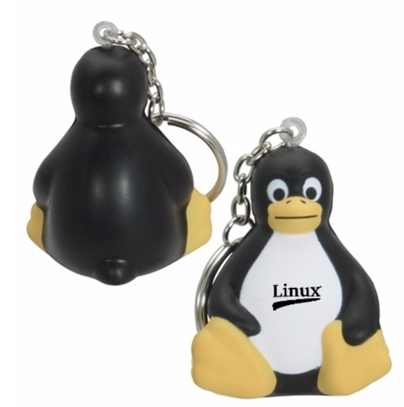 Main Product Image for Stress Reliever Penguin Key Chain