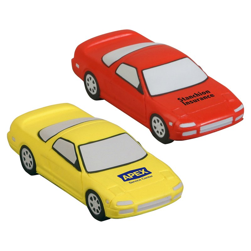 Main Product Image for Custom Printed Stress Reliever Sports Car