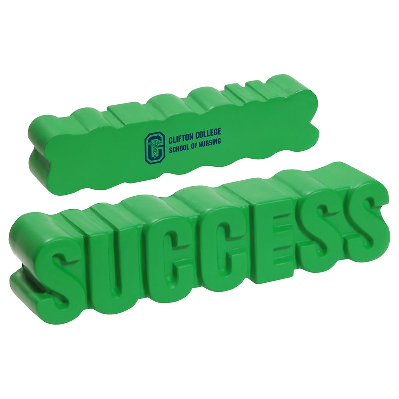 Main Product Image for Custom Printed Stress Reliever Success Word
