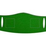 Stretchable Polyester Face Mask - Green
