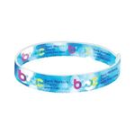 Stretchy Elastic Dye Sublimation Wristband Full Color -  