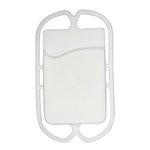 Stretchy Mobile Device Pocket - White