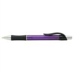 Stylex Crystal Pen - Purple/black/silver
