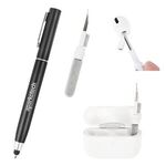 Stylus Pen W Earbud Cleaning Kit - Black