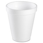 Styrofoam Hot/Cold Cup - 6 oz. - White