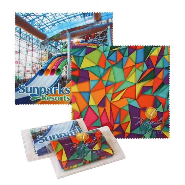 Main Product Image for Sublimated Microfiber Cloth &Case