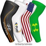 Sublimated Seamless Polyester Cooling Compression Sleeve -  