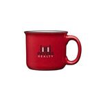 Sumatra 14 oz. Ceramic Campfire Mug - Red