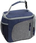 Summit Insulated Cooler Bag with Napkin Dispenser - Blue