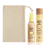 Sun Bum(R) 3-In-1 Leave-In Conditioner & SPF 45 Face Mist Kit - Natural