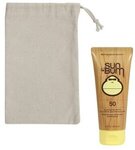 Sun Bum(R) 3 Oz Spf 50 Sunscreen Lotion w/ Printed Pouch - Brown With  Yellow