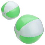 Sunburst 16" Inflatable Beach Ball - Light Green/white
