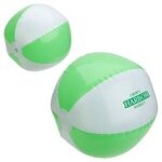 Sunburst 16- Inflatable Beach Ball - Light Green/white
