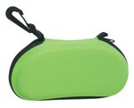 Sunglass Case With Clip - Lime