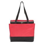 Sunset Cooler Tote - Red