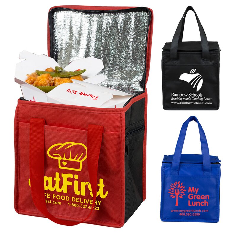Main Product Image for "Super Frosty" Insulated Lunch Cooler/Food Delivery Bag