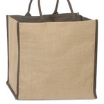 Super Jute Tote - Natural-brown