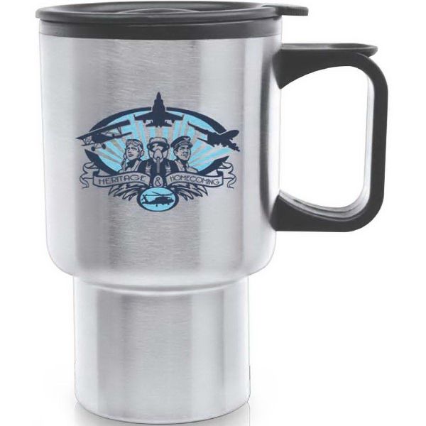 Main Product Image for Stainless Steel Travel Mug Super Saver Navigator 14 Oz