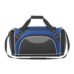 Super Weekender Duffel Bag - Black With Royal