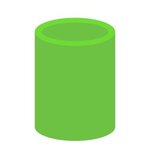 Superkooler(TM) Beverage Can Holder - Lime Green
