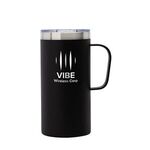 Sutcliff 20 oz. Double Wall, Stainless Steel Camping Mug - Black