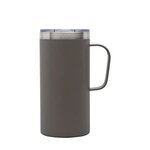 Sutcliff 20 oz. Double Wall, Stainless Steel Camping Mug - Grey