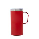 Sutcliff 20 oz. Double Wall, Stainless Steel Camping Mug - Red