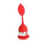 Sweet Leaf Tea Infuser -  Red