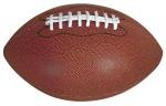 Synthetic Leather Football - Full Size - Brown