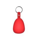 Tab Flexible Key Tag - Translucent Red