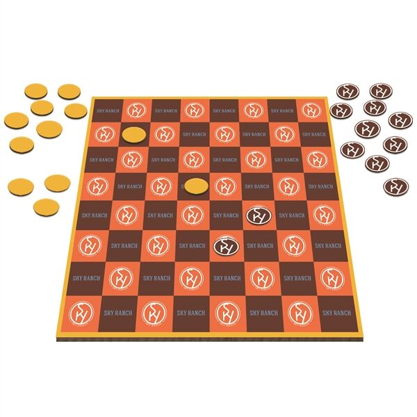 Main Product Image for Table Top Checkers Game - 12"