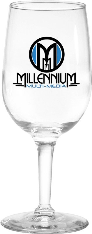 Main Product Image for Wine Glass Imprinted Tall Wine Glass 6.5 Oz