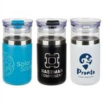 Buy Tamari Glass Tumbler & Vacuum Insulated Can Cooler 12 oz 
