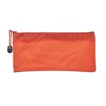 TEACH-IT (TM) PENCIL POUCH - Frosted Red