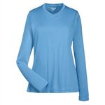 Team 365® Ladies Zone Performance Long-Sleeve T-Shirt - Sport Light Blue