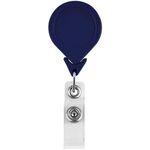 Tear Drop Retractable Badge Holder - Navy Blue