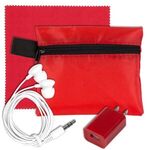 San Lorenzo Tech Travel Accessory Kit with Microfiber Cloth