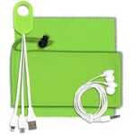 TechTime Mobile Charging Kit w/ Earbuds -  