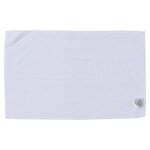 Terry Microfiber Rally Towel 11- x 18- - Full Color - Medium White