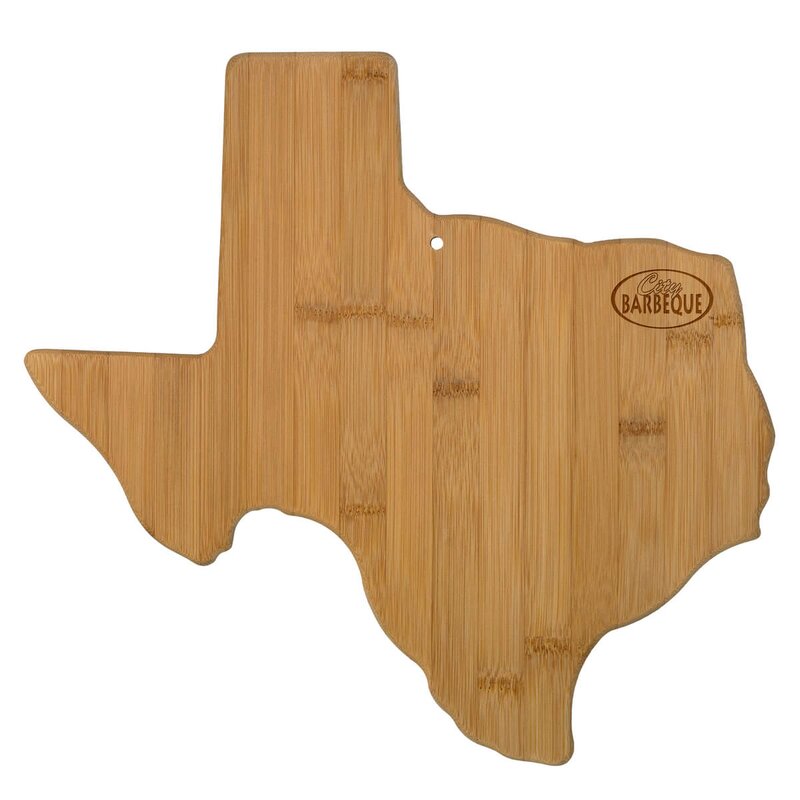 Main Product Image for Texas State Shaped Bamboo Serving And Cutting Board