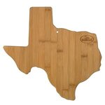Buy Texas State Shaped Bamboo Serving and Cutting Board