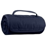 Thank You Roll-Up Blanket - Dark Blue