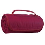 Thank You Roll-Up Blanket - Maroon