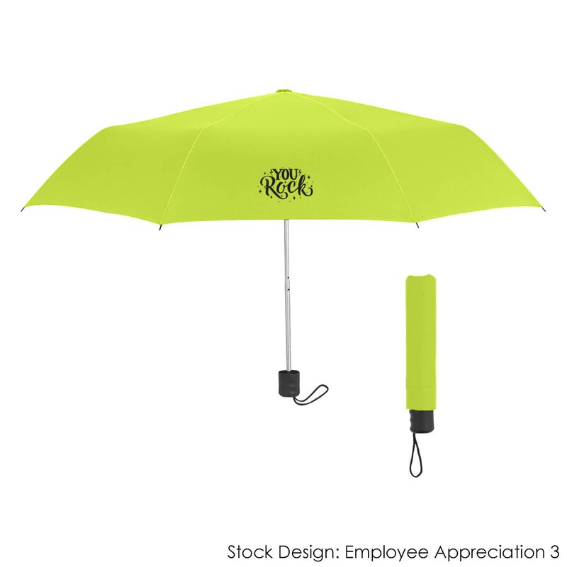 Main Product Image for Giveaway Thank You Umbrella - 42" Arc Budget Telescopic Umbrella