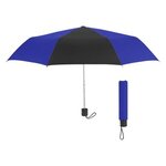 Thank You Umbrella - 42" Arc Budget Telescopic Umbrella - Royal/black