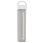 The Adventure 32 oz. Transparent Bottle with Oval Crest lid - Clear