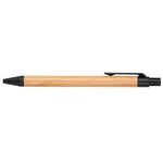 The Albury Bamboo Wheat Straw Click-Action Ballpoint Pen