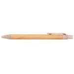 The Albury Bamboo Wheat Straw Click-Action Ballpoint Pen